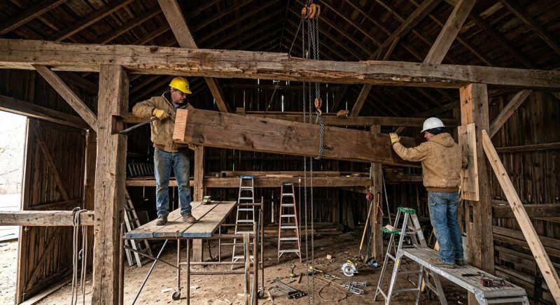 House Beam Replacement in Kansas City, KS