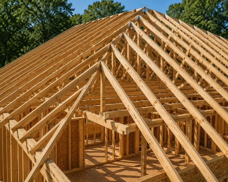 Roof Framing in Conroe, TX