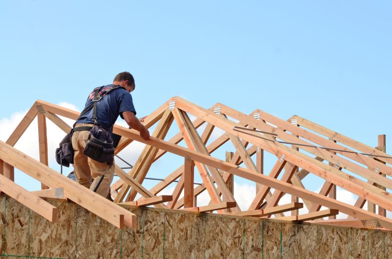 Roof Trusses Installation in Kansas City, KS