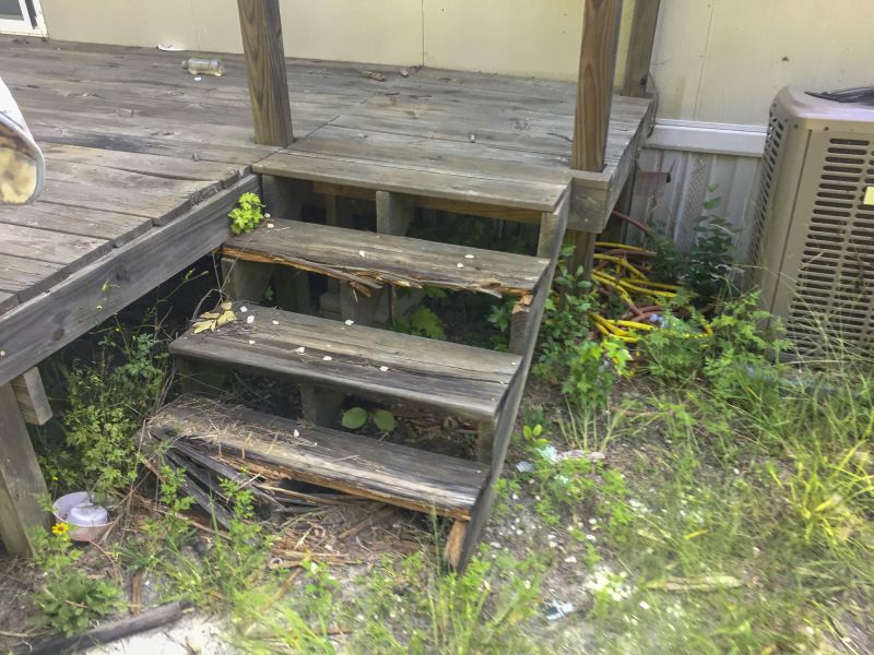 Deck Stairs Installation in Wilmington, NC