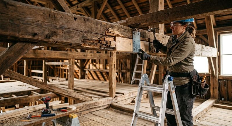 Floor Beam Repair in Kansas City, KS