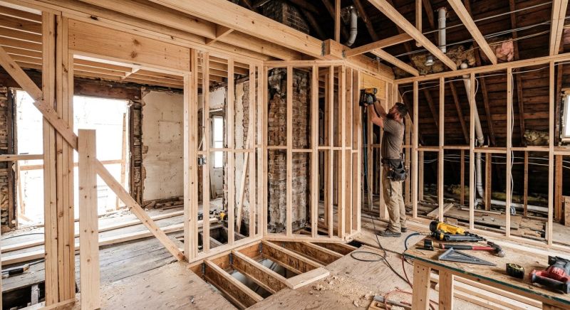 Home Remodeling Framing in Kansas City, KS
