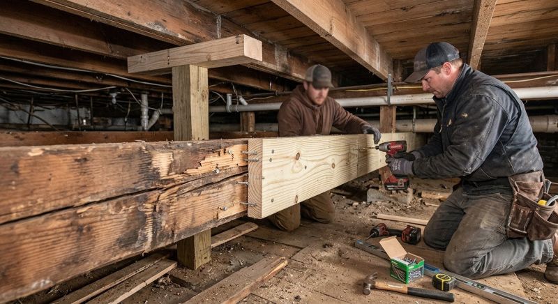 Joists Replacement in Wilmington, NC