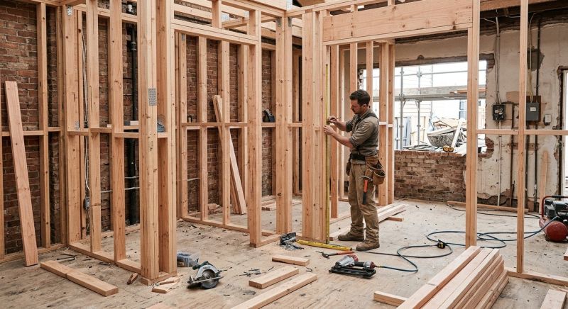Shop Framing in Kansas City, KS