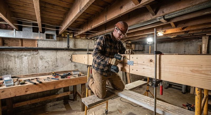 Wood Beam Repair in Kansas City, KS