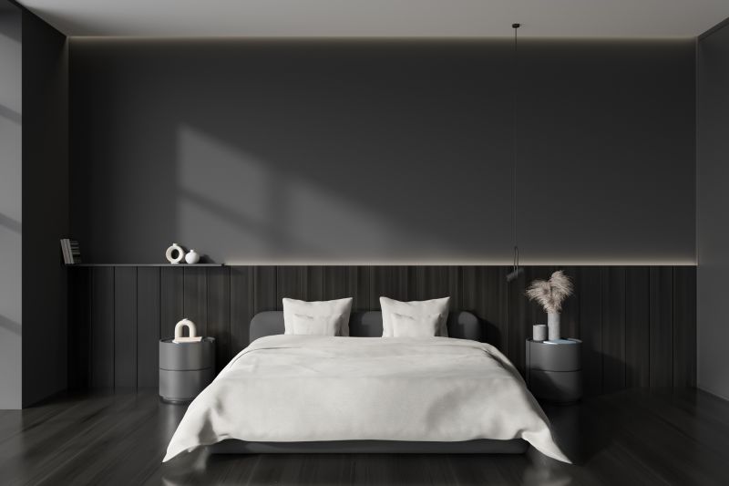 Contemporary Hardwood in Bedroom