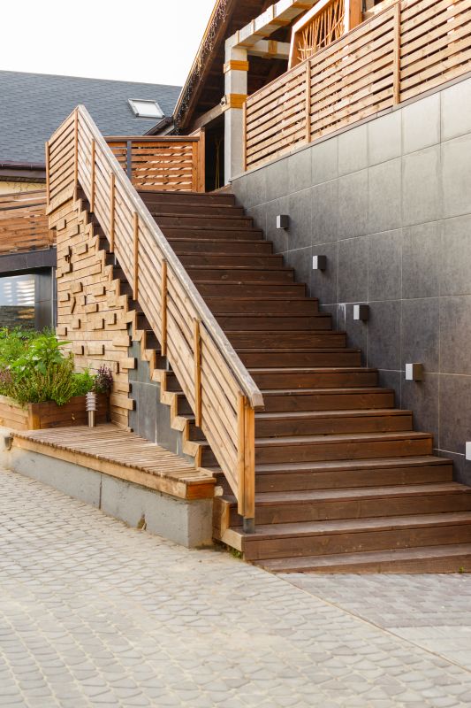 Wooden Steps Installation in Wilmington, NC